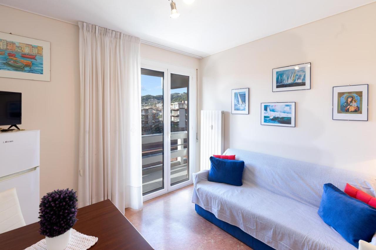 110 - Casa Sole Vista Mare, In Centro 100 Metri Spiaggia Apartment Bordighera Exterior photo